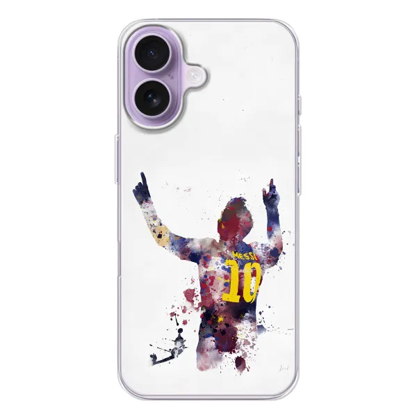 Чехол с принтом «Messi Barca» для iPhone 17