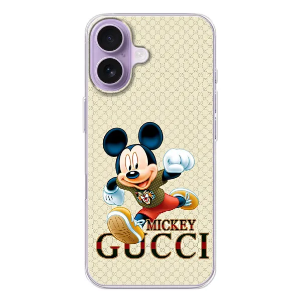 Чехол с принтом «Mikki Gucci» для iPhone 17