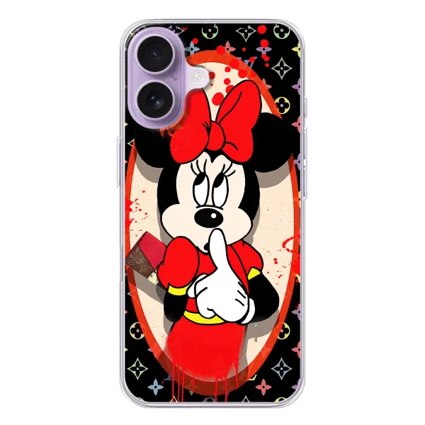 Чехол с принтом «Минни Маус ЛВ» для iPhone 17