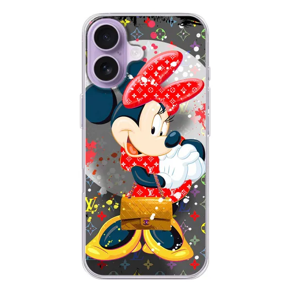 Чехол с принтом «Minni с бантиком» для iPhone 17
