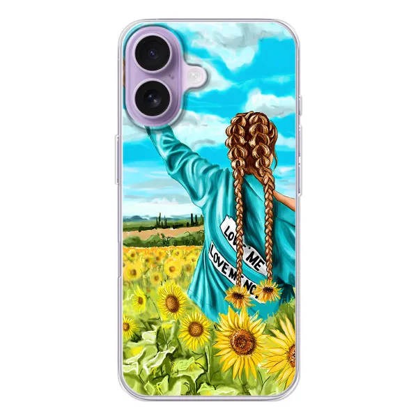 Чехол с принтом «Украиночка» для iPhone 17