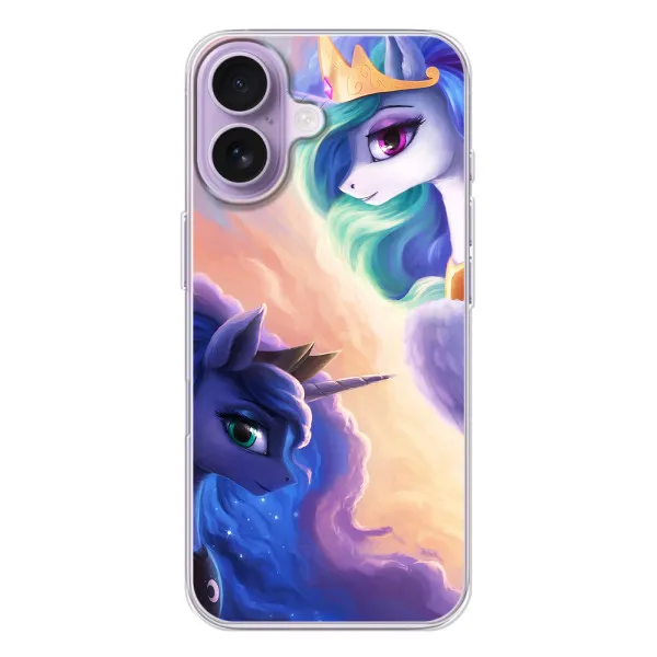 Чехол с принтом «Единорожки» для iPhone 17