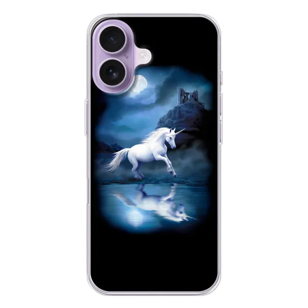 Чехол с принтом «Единорог» для iPhone 17