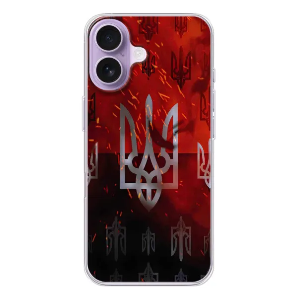 Чехол с принтом «ГЕРБ УПА» для iPhone 17