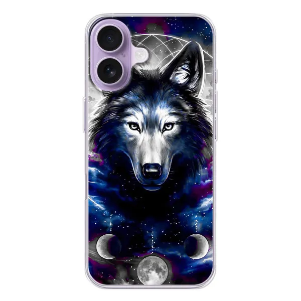 Чехол с принтом «Волк» для iPhone 17