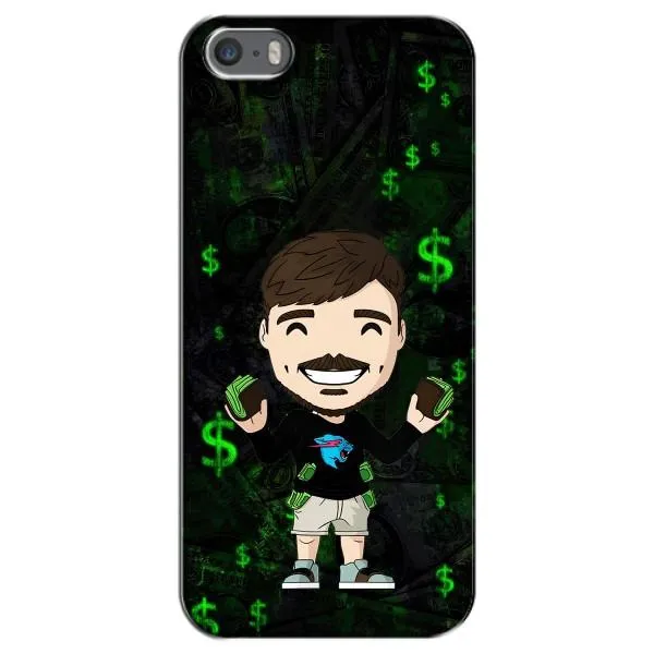Чехол с принтом «Блогер Beast» для iPhone 5 / 5s / SE Чехол с принтом «Блогер Beast» для iPhone 5 / 5s / SE