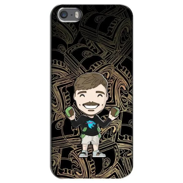 Чехол с принтом «Mister Beast» для iPhone 5 / 5s / SE Чехол с принтом «Mister Beast» для iPhone 5 / 5s / SE