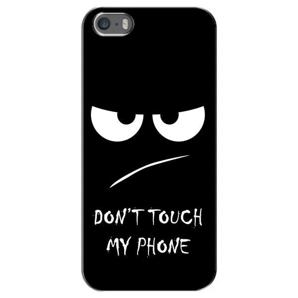 Чехол с принтом «Dont Touch» для iPhone 5 / 5s / SE Чехол с принтом «Dont Touch» для iPhone 5 / 5s / SE
