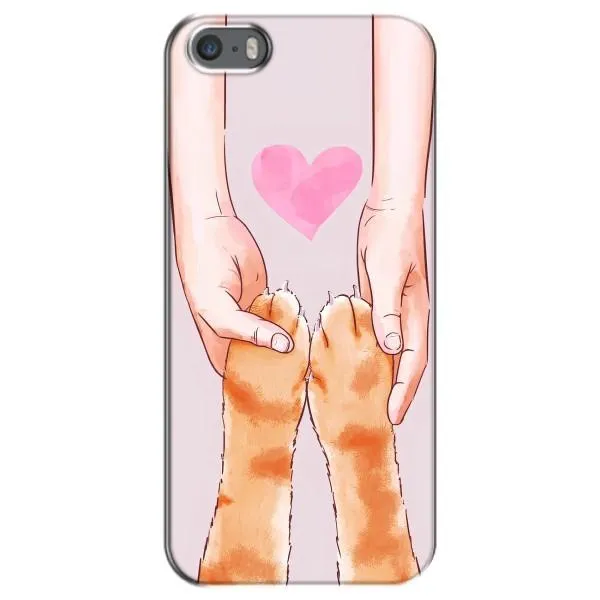 Чехол с принтом «Любовь к котикам» для iPhone 5 / 5s / SE