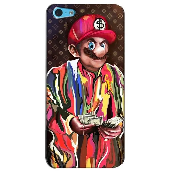 Чехол с принтом «Mario LV» для iPhone 5c