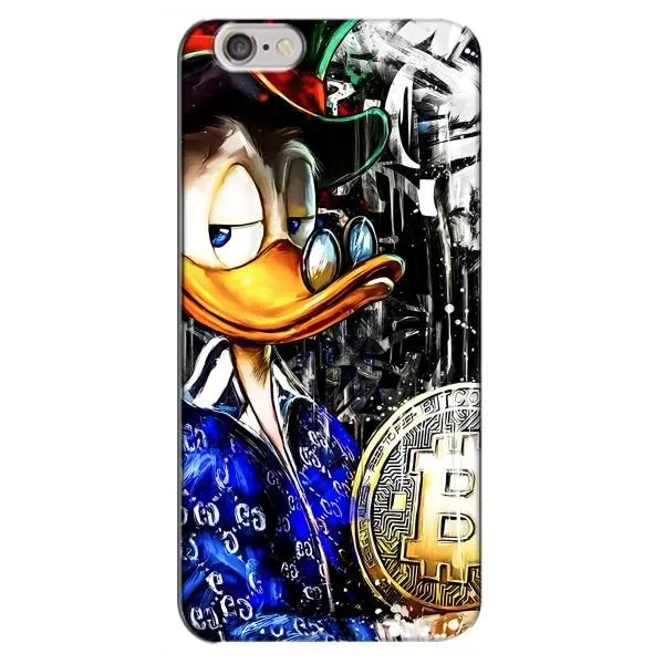 Чехол с принтом «Биткойн Скрудж» для iPhone 6 Plus / 6s Plus