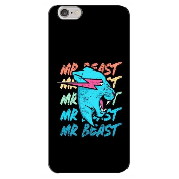 Чехол с принтом «logo Mr beast» для iPhone 6 Plus / 6s Plus Чехол с принтом «logo Mr beast» для iPhone 6 Plus / 6s Plus