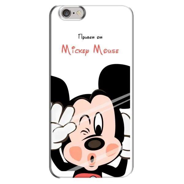 Чехол с принтом «Маус Микки» для iPhone 6 Plus / 6s Plus