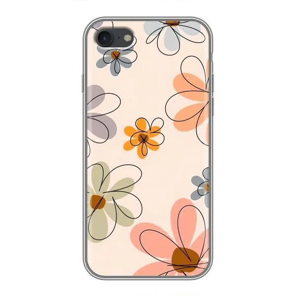 Чехол с принтом «Разноцветные цветы» для iPhone 6 / 6s