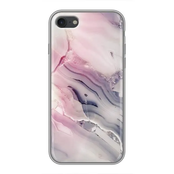 Чехол с принтом «Пурпурный Мрамор» для iPhone 6 / 6s