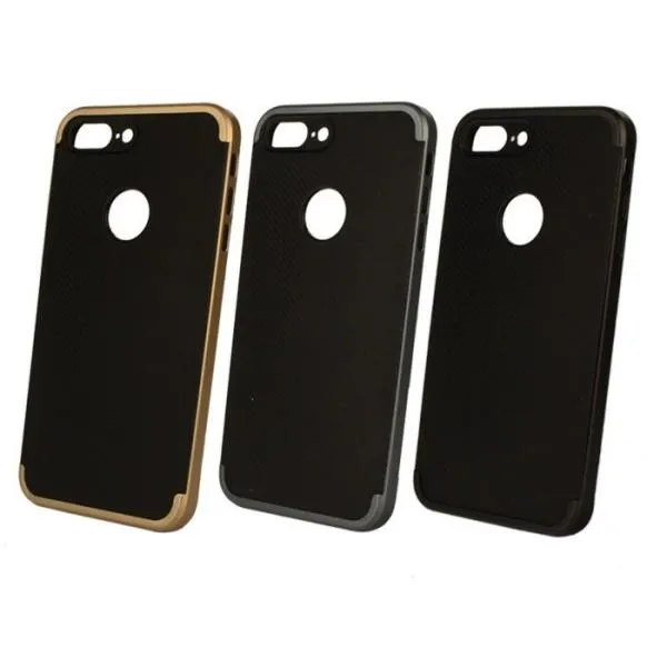 Защитный чехол iPaky Case для Apple iPhone 7+/7s+ (ТПУ + пластик) — Черный — фото 1 Защитный чехол iPaky Case для Apple iPhone 7+/7s+ (ТПУ + пластик) — Черный — фото 1