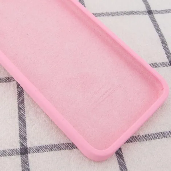 Silicone Case Square Full Camera Protective (AA) NOLOGO для Apple iPhone 7 plus / 8 plus (5.5") — Розовый — фото 4