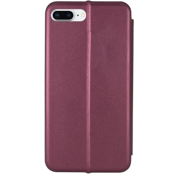 Кожаный чехол-книжка Classy для Apple iPhone 7 plus / 8 plus (5.5") — Бордовый — фото 3 Кожаный чехол-книжка Classy для Apple iPhone 7 plus / 8 plus (5.5") — Бордовый — фото 3