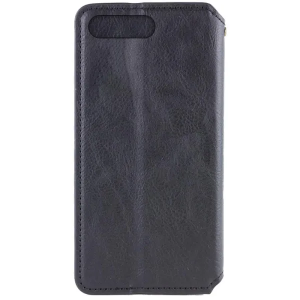 Кожаный чехол-книжка GETMAN Cubic (PU) для Apple iPhone 7 plus / 8 plus (5.5") — Черный — фото 2 Кожаный чехол-книжка GETMAN Cubic (PU) для Apple iPhone 7 plus / 8 plus (5.5") — Черный — фото 2