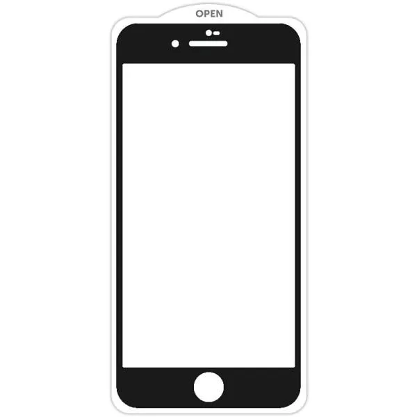 Защитное стекло SKLO 5D (тех.пак) для Apple iPhone 7 / 8 / SE (2020) (4.7") — Черный