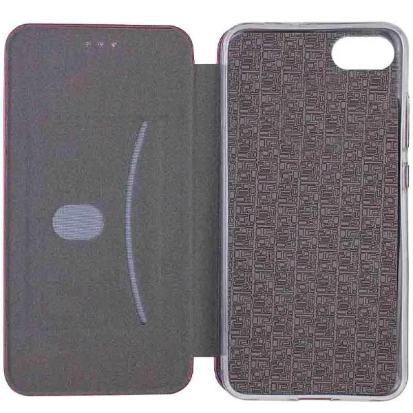 Кожаный чехол-книжка Classy для Apple iPhone 7 / 8 / SE (2020) (4.7") — Бордовый — фото 2