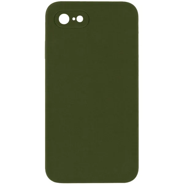 Чехол Silk Square Full Camera Protective (AA) NO LOGO для Apple iPhone 7/8/SE (2020) (4.7") — Зеленый — фото 1