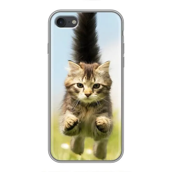 Чехол с принтом «Прыжок кота» для iPhone 7