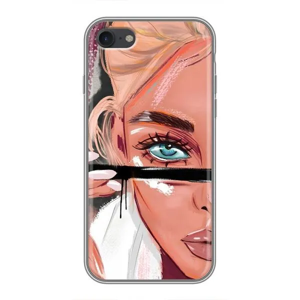 Чехол с принтом «Макияж» для iPhone 7