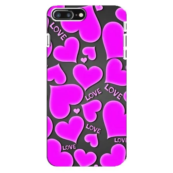 Чехол с принтом «Pink hearts» для iPhone 8 Plus Чехол с принтом «Pink hearts» для iPhone 8 Plus