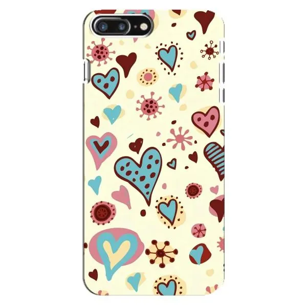 Чехол с принтом «Сердечки» для iPhone 8 Plus Чехол с принтом «Сердечки» для iPhone 8 Plus