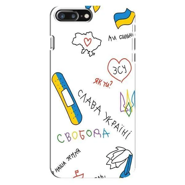 Чехол с принтом «Стикер» для iPhone 8 Plus