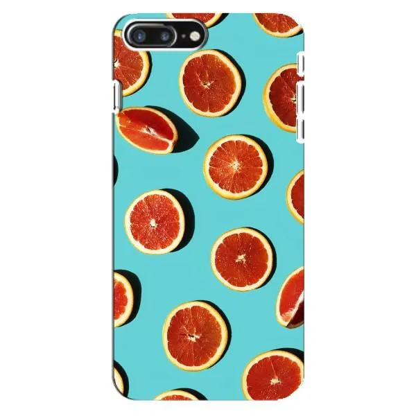 Чехол с принтом «Грейпфрут» для iPhone 8 Plus