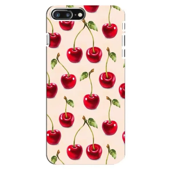 Чехол с принтом «Вишня» для iPhone 8 Plus