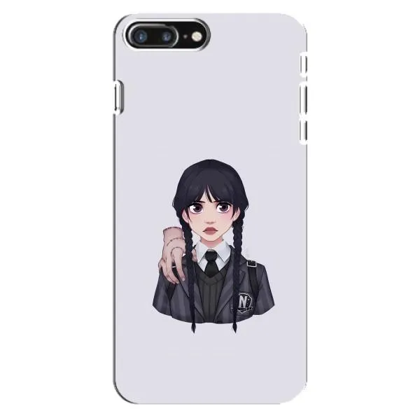 Чехол с принтом «Уэнздей и Вещь» для iPhone 8 Plus