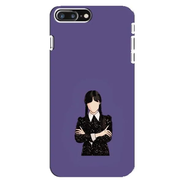 Чехол с принтом «Уэнздей в черном» для iPhone 8 Plus