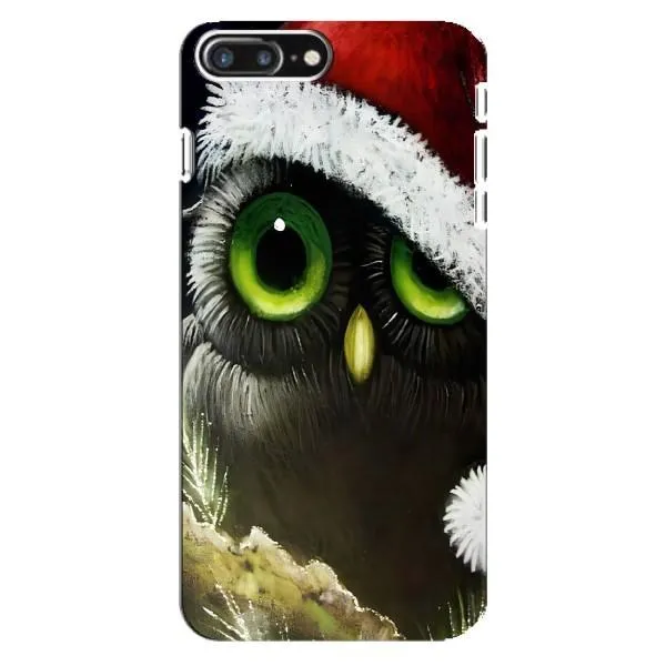 Чехол с принтом «Новогодняя Сова» для iPhone 8 Plus Чехол с принтом «Новогодняя Сова» для iPhone 8 Plus