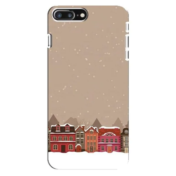 Чехол с принтом «Зимний город» для iPhone 8 Plus