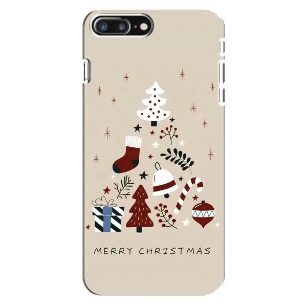 Чехол с принтом «Merry Christmas» для iPhone 8 Plus