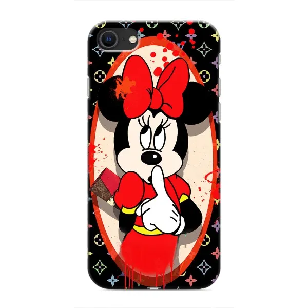 Чехол с принтом «Минни Маус ЛВ» для iPhone SE (2020)