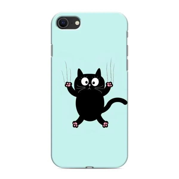 Чехол с принтом «Падающий кот» для iPhone SE (2020) Чехол с принтом «Падающий кот» для iPhone SE (2020)