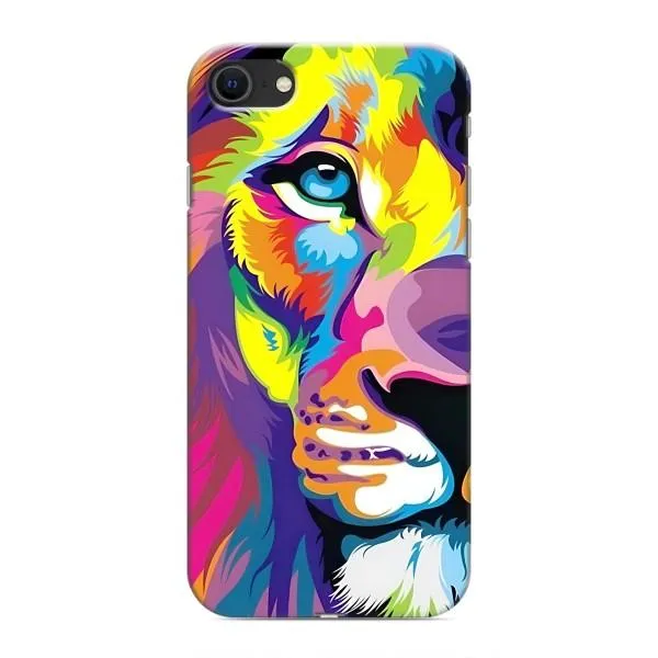 Чехол с принтом «Яркий Лев» для iPhone SE (2020)