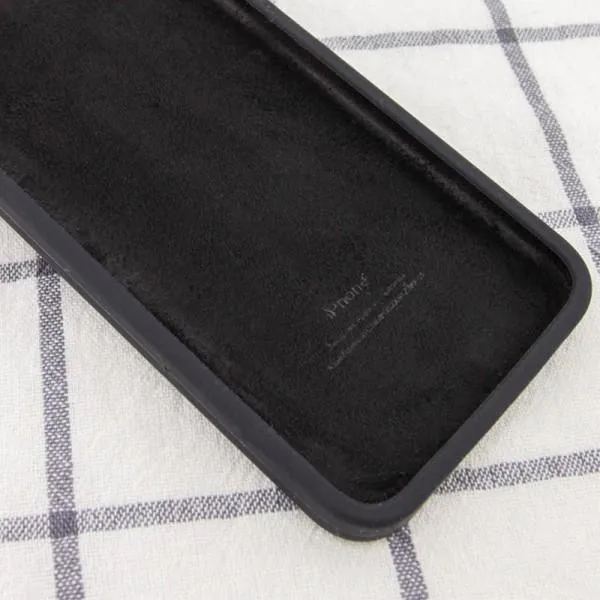 Silicone Case Square Full Camera Protective (AA) NOLOGO для Apple iPhone 11 Pro Max (6.5") — Черный — фото 3 Silicone Case Square Full Camera Protective (AA) NOLOGO для Apple iPhone 11 Pro Max (6.5") — Черный — фото 3