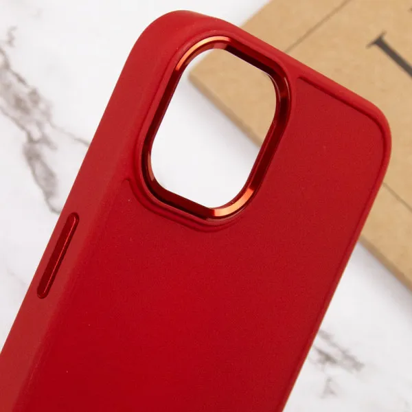 TPU чехол Bonbon Metal Style для Apple iPhone 11 Pro Max (6.5") — Красный — фото 5