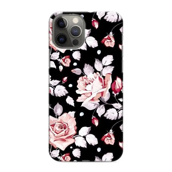 Чехол с принтом «Цветочки на черном» для iPhone 11 Pro Max
