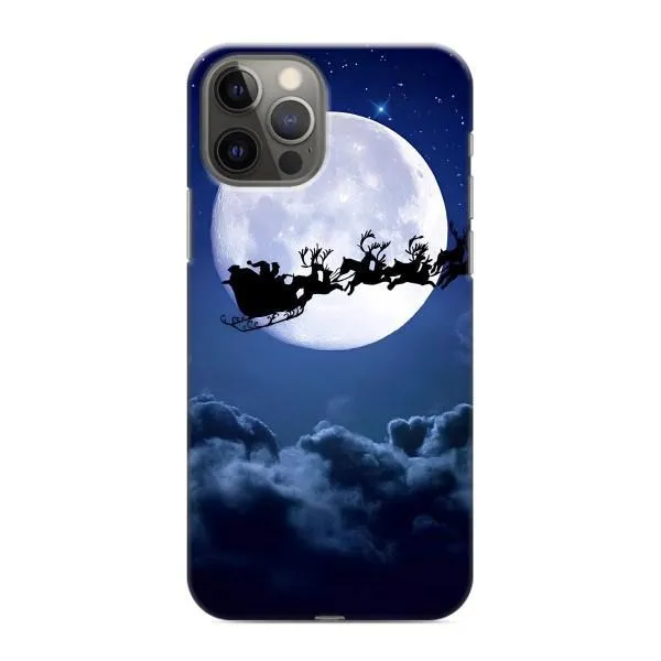 Чехол с принтом «Санта - луна» для iPhone 11 Pro Max