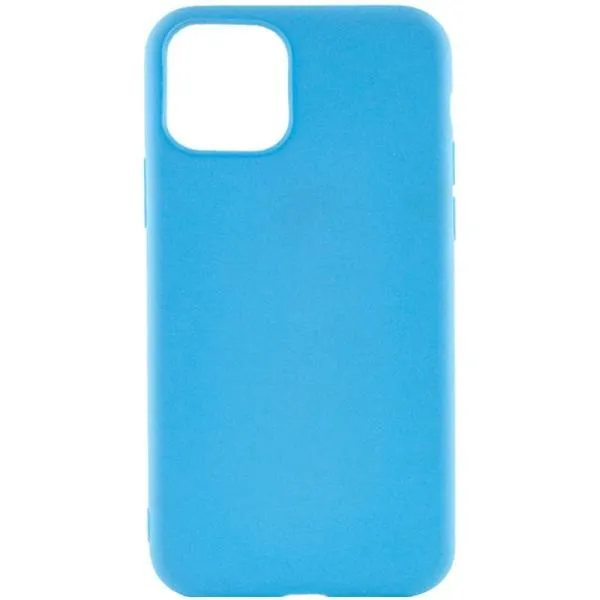 Силиконовый чехол Candy для Apple iPhone 11 Pro (5.8") — Голубой — фото 1
