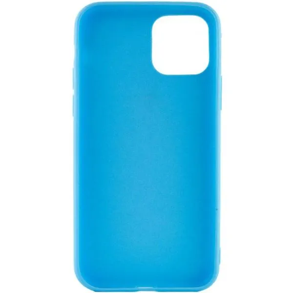 Силиконовый чехол Candy для Apple iPhone 11 Pro (5.8") — Голубой — фото 2