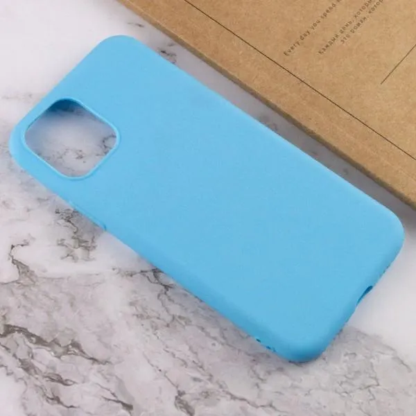 Силиконовый чехол Candy для Apple iPhone 11 Pro (5.8") — Голубой — фото 4