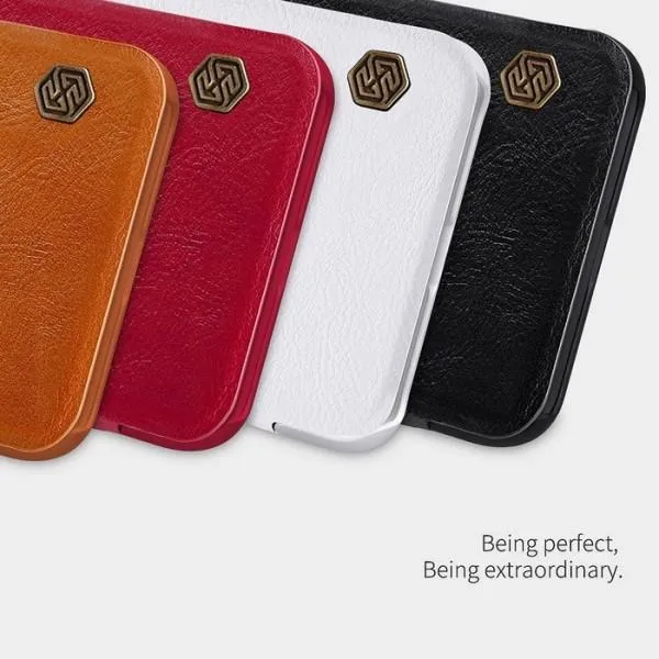 Чехол-книжка Nillkin QIN для iPhone 11 Pro — Черный — фото 3