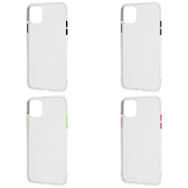 Чехол My Colors Colored Buttons Case для iPhone 11 Pro — Оранжевый — фото 2 Чехол My Colors Colored Buttons Case для iPhone 11 Pro — Оранжевый — фото 2